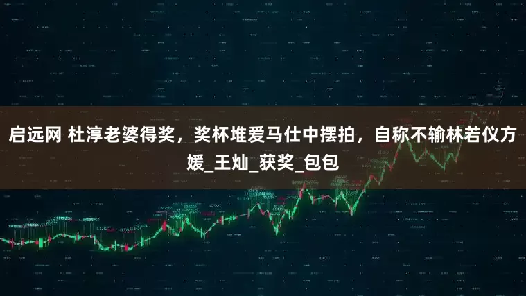 启远网 杜淳老婆得奖，奖杯堆爱马仕中摆拍，自称不输林若仪方媛_王灿_获奖_包包